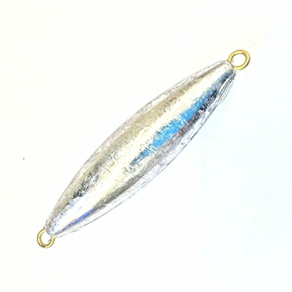 Fishing Sinkers - 5 LB Torpedo Shaped Weights with Wire Loops for Trolling & Bottom Rigging