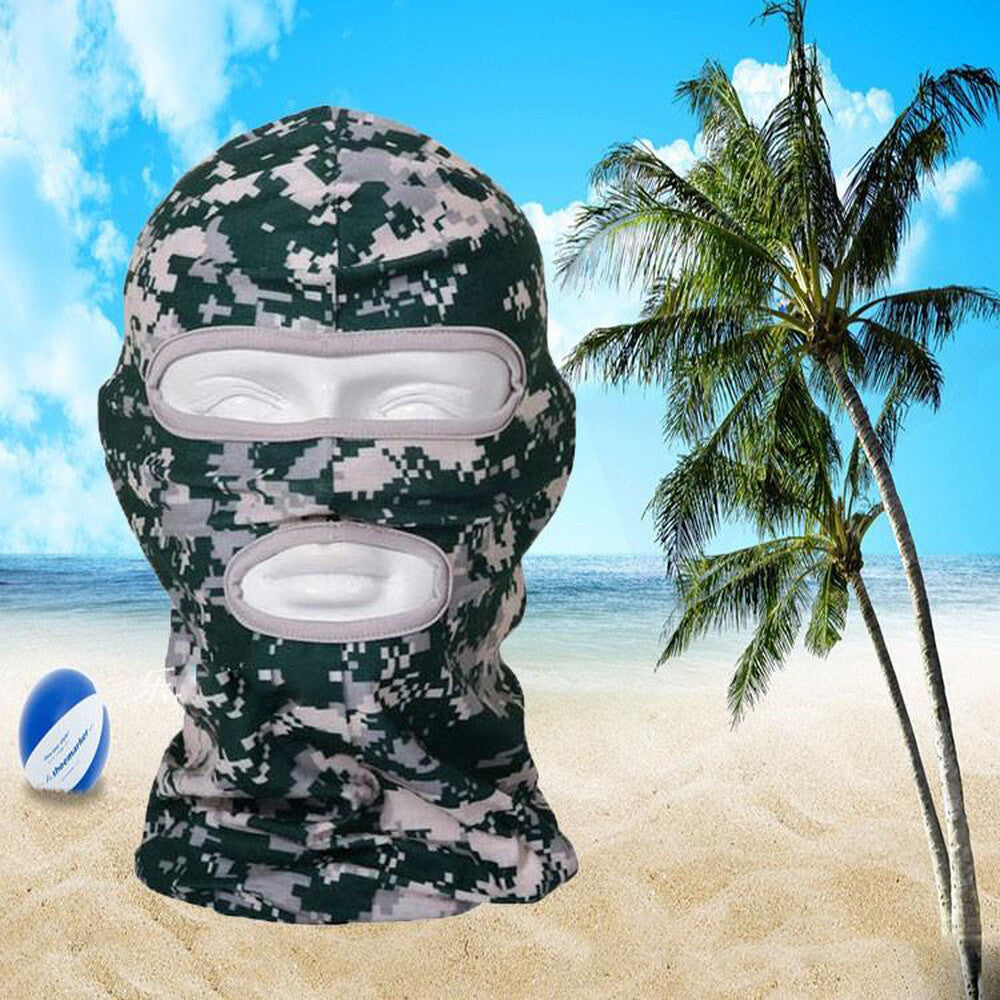 Unisex Full Face Mask Balaclava for Outdoor Activities - Summer Tactical Helmet Liner