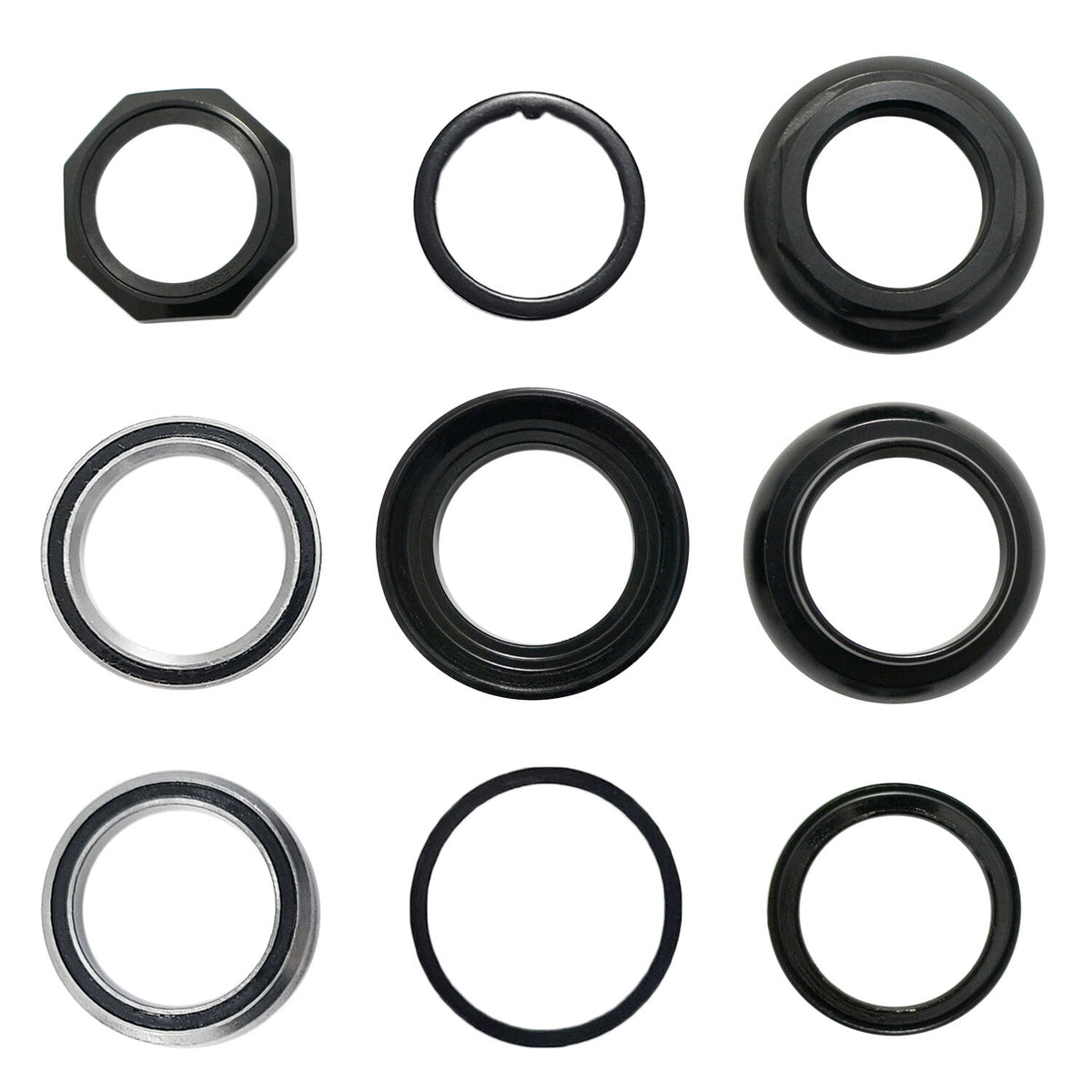 Bicycle Headset Bearing Cartridge 30mm Sealed Duraluminum for 34mm Frame