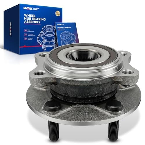 Front Wheel Bearing and Hub Assembly for Mazda 3 2014-2018 - Durable, Low Friction
