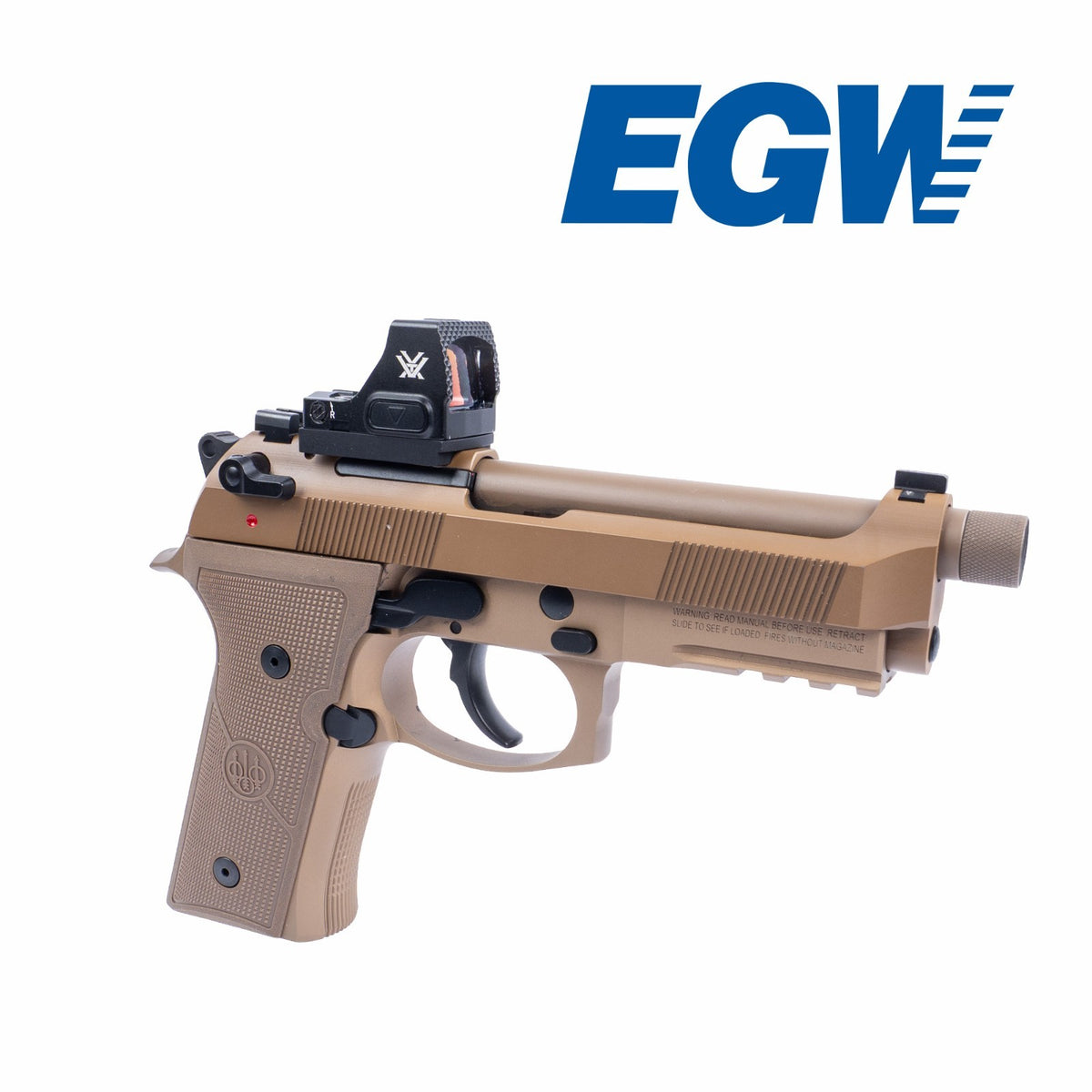 EGW Mount for Beretta 92 RDO Micro Red Dot Sights | Fits Vortex DPP & RMSC