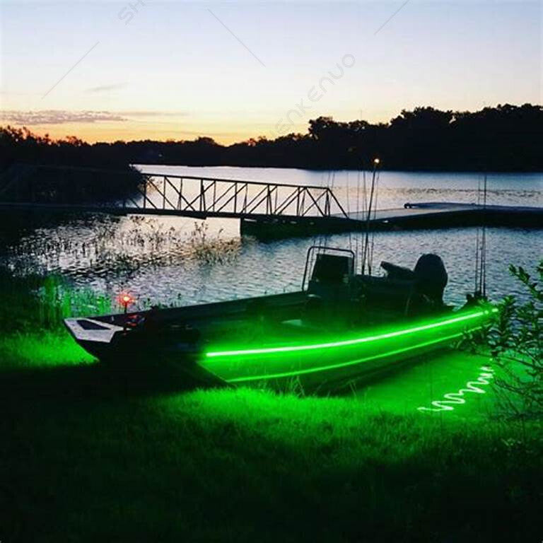 Bright Underwater Fishing Light 15000 Lumens Green LED for Boat Night Fishing