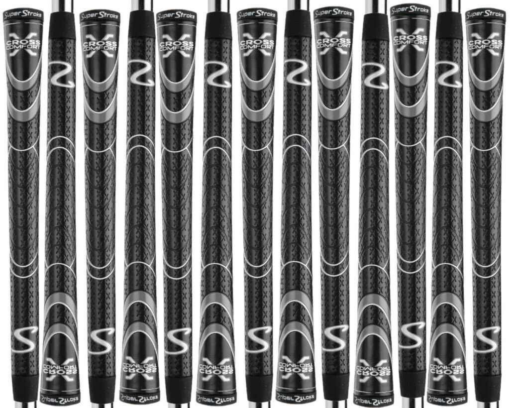 Golf Grip Set of 13 Super Stroke Cross Comfort Undersize & Standard