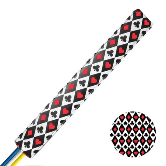 Leather Cover for Golf Alignment Sticks 14x2 Inch - Fits 2 Sticks, Resists