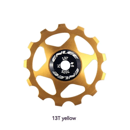 Aluminum Alloy Bike Derailleur Pulley 11T 13T with Ceramic Bearing for MTB