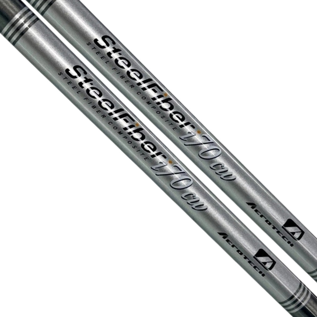 Golf Iron Shaft Set for SteelFiber i70CW Taper Tip - Multiple Flex & Variants
