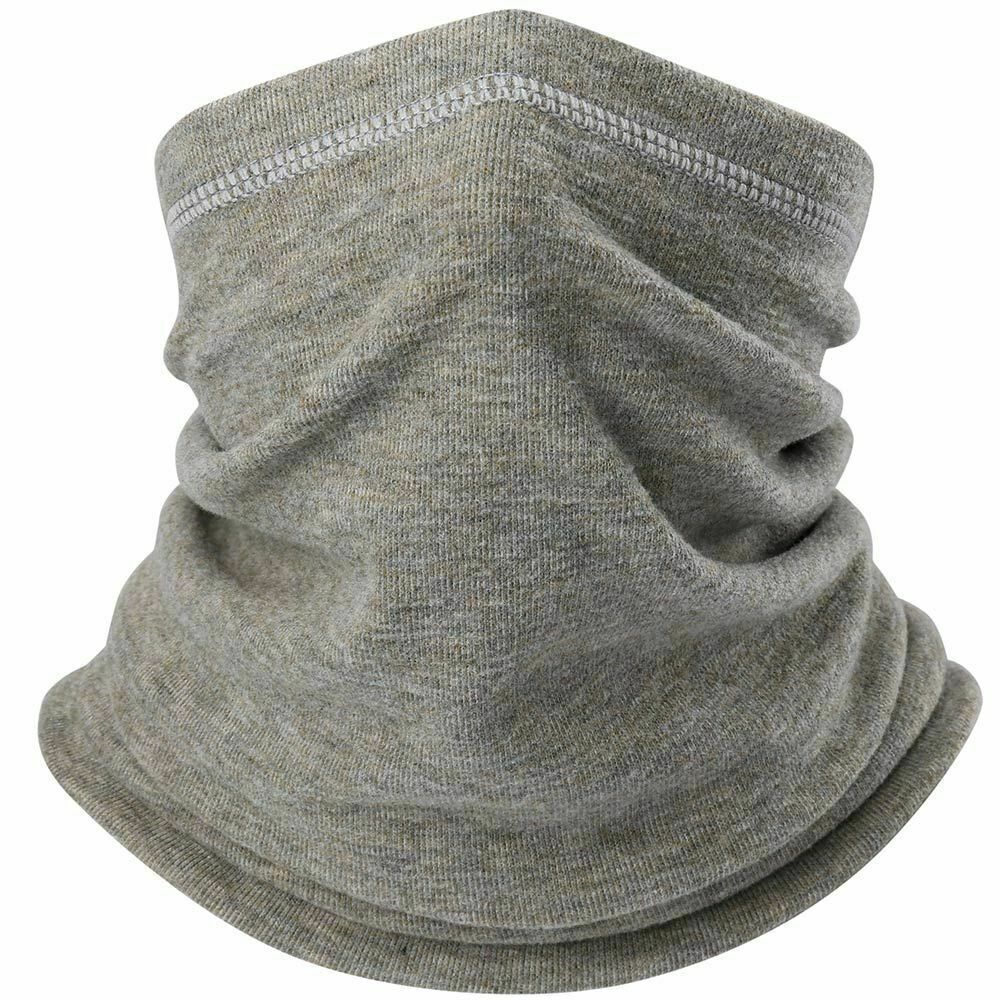 Winter Windproof Fleece Neck Gaiter Face Mask Scarf for Cold Weather