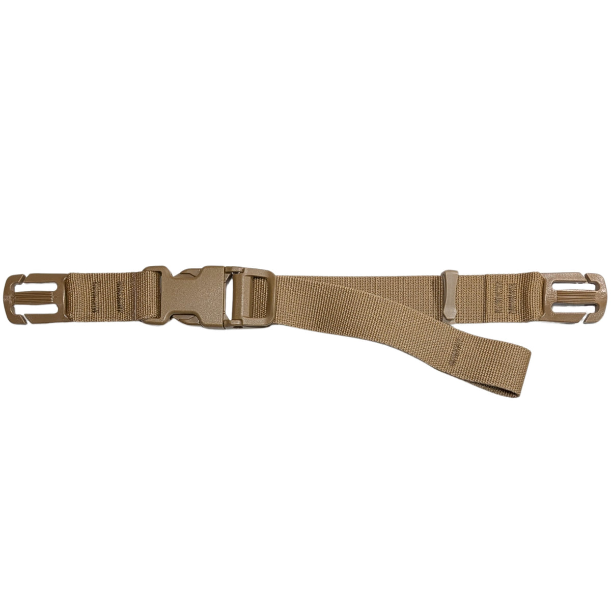 Heavy Duty Military Backpack Sternum Strap with Auto Cam Clip - Universal Load Support