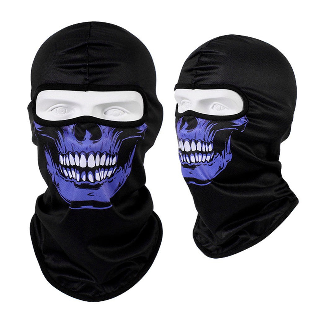 Full Face Mask Balaclava Ghost Skull Windproof Cycling & Tactical Hood