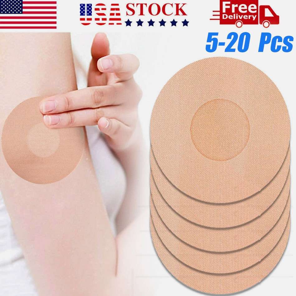 Waterproof Breathable Adhesive Patches for Freestyle Libre Sensors - 5-20 Pack