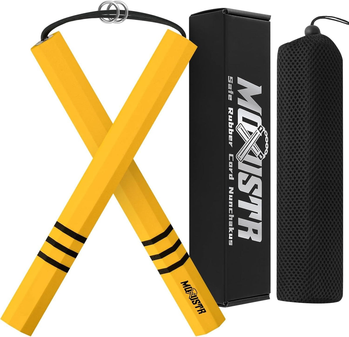 Martial Arts Practice Nunchakus - Lightweight Flexible Foam Training Toy