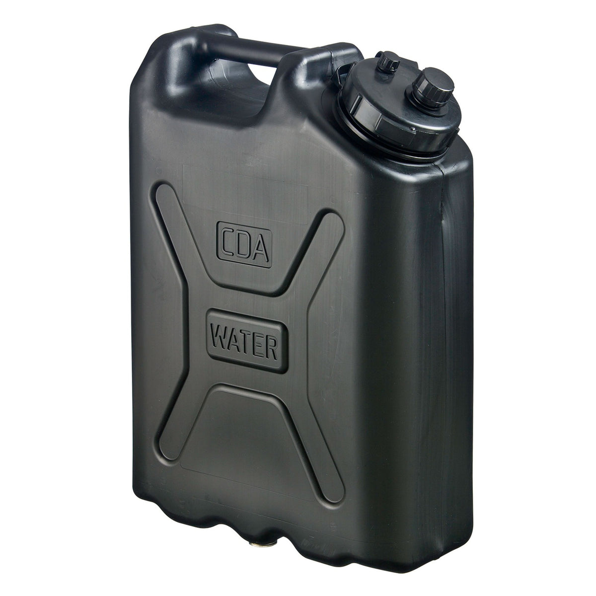 Heavy Duty 5 Gallon Water Container - Military Style HDPE Water Jug