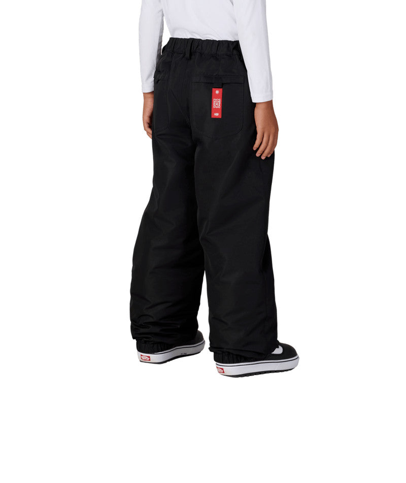 686 Boys Insulated Snow Pants - X-Large Black Winter Ski & Snowboard Gear