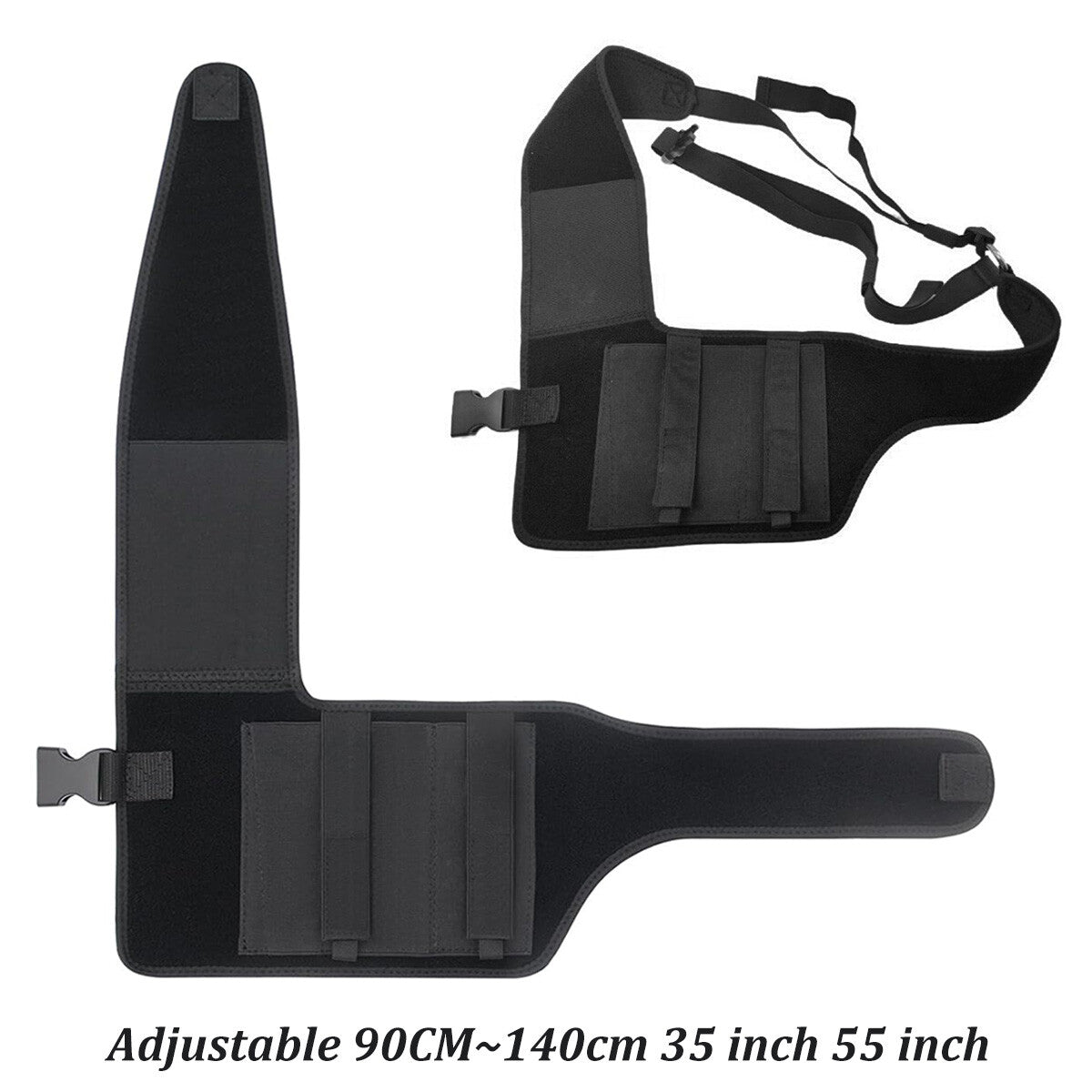 Universal Shoulder Gun Holster for Concealed Carry Adjustable Chest Pistol Holder