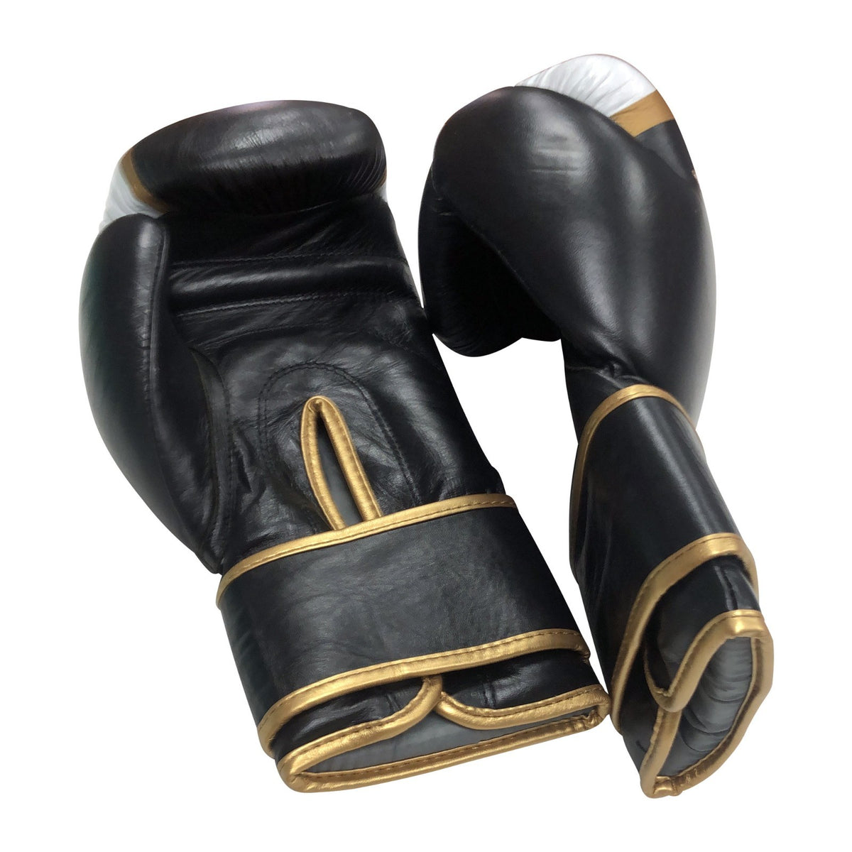 Adult Boxing Gloves Rex Leather Padded Sparring & Bag Gloves