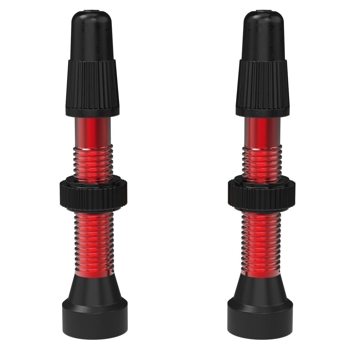 Tubeless Ready Bicycle Valve Set - Aluminum Presta Valves for Cycling