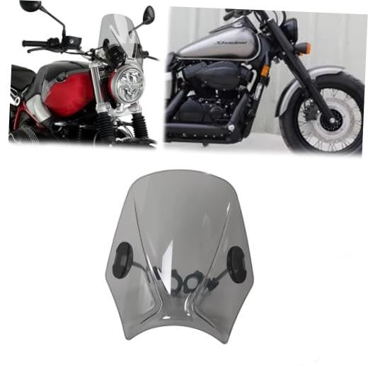 Motorcycle Windshield for Phantom 750 Shadow 1998-2024 Smoke Color