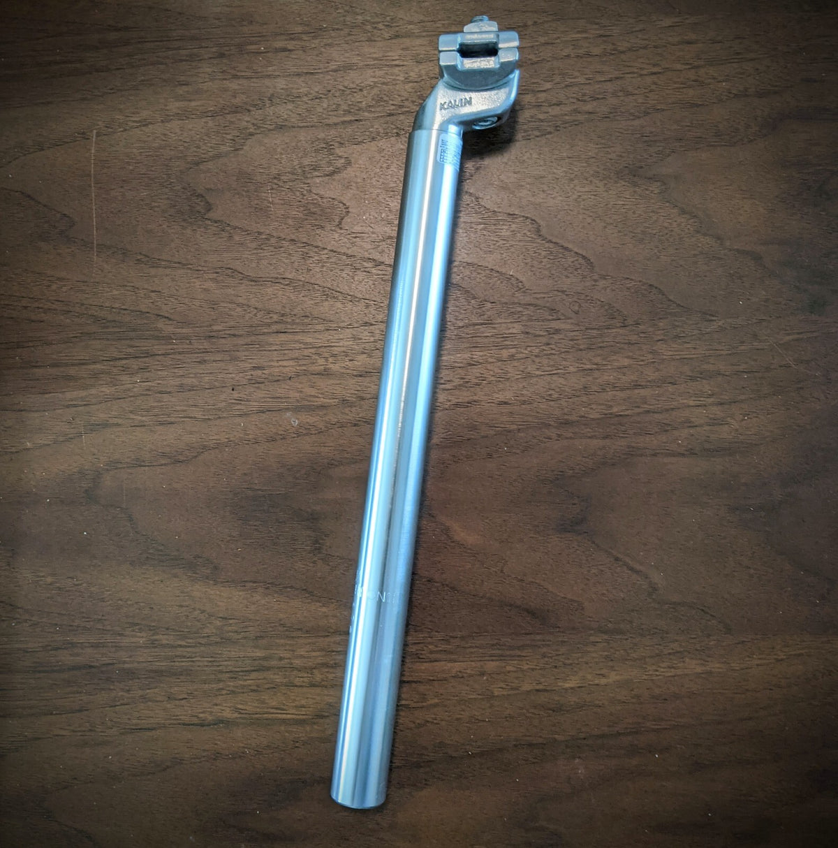 Aluminum Bicycle Seatpost 350mm - Micro Adjustable Head for Standard Saddles