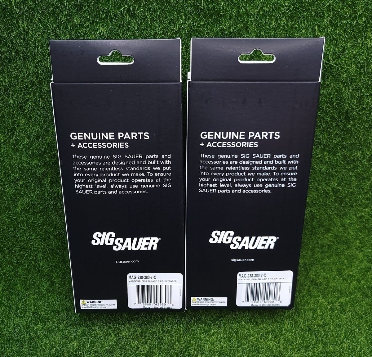 2 Pack P238 Pistol Magazine .380 ACP 7 Rounds X-Grip Extended Capacity