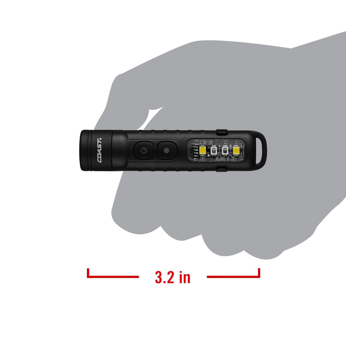 Rechargeable Mini LED Flashlight with UV Mode - 500 Lumens, Versatile Portable Light