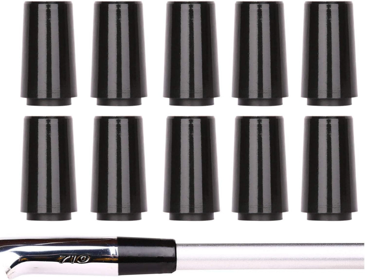 10Pcs Golf Ferrules 0.355 Taper Tip Iron Wedge Club Replacement