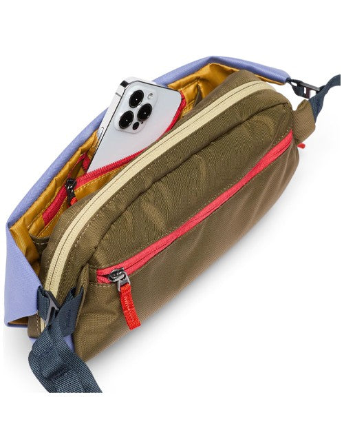 2L Hip Pack with Recycled Nylon for Outdoor & Urban Use