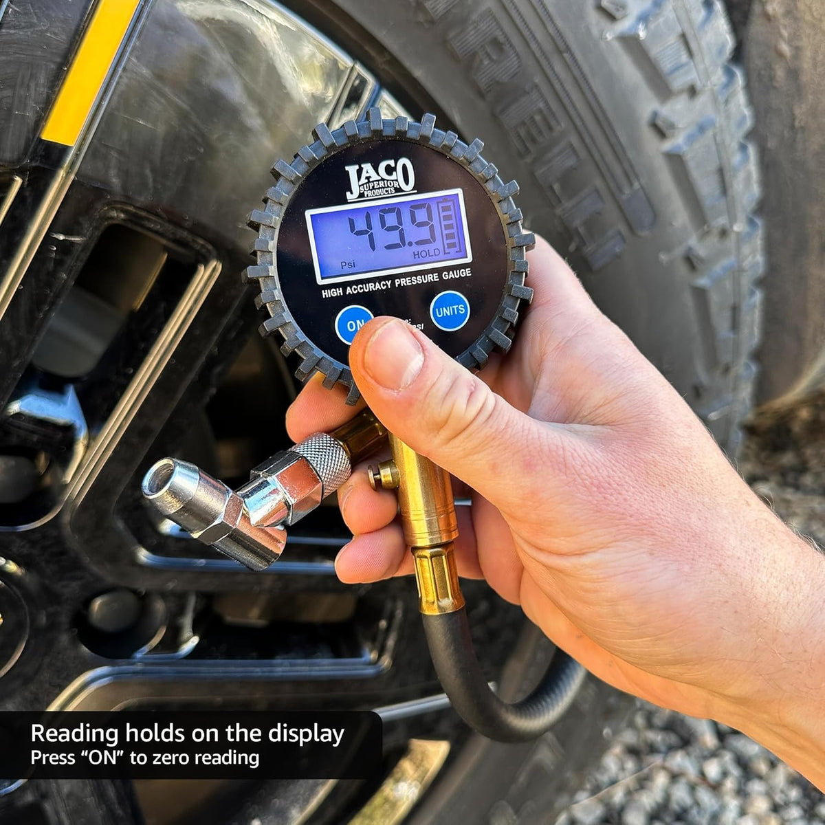 Digital Tire Pressure Gauge 100 PSI - Professional Accuracy & Robust Design