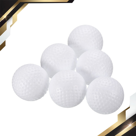 Golf Practice Balls Set - 16 Lightweight 41mm Hollow Training Balls