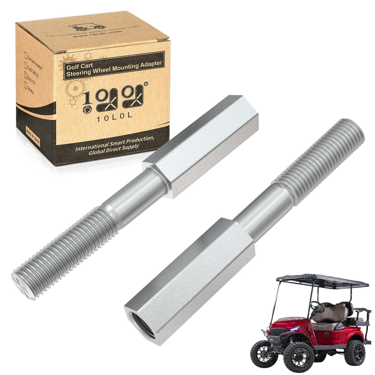Golf Cart Shock Absorber Extension Rod for EZGO Club Car - 2.5 Inch Lift
