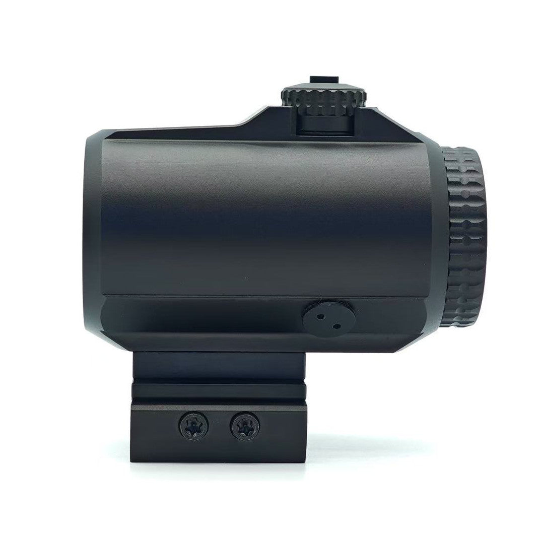 3X Tactical Magnifier Sight for Red Dot Optics Flip-to-Side Mount
