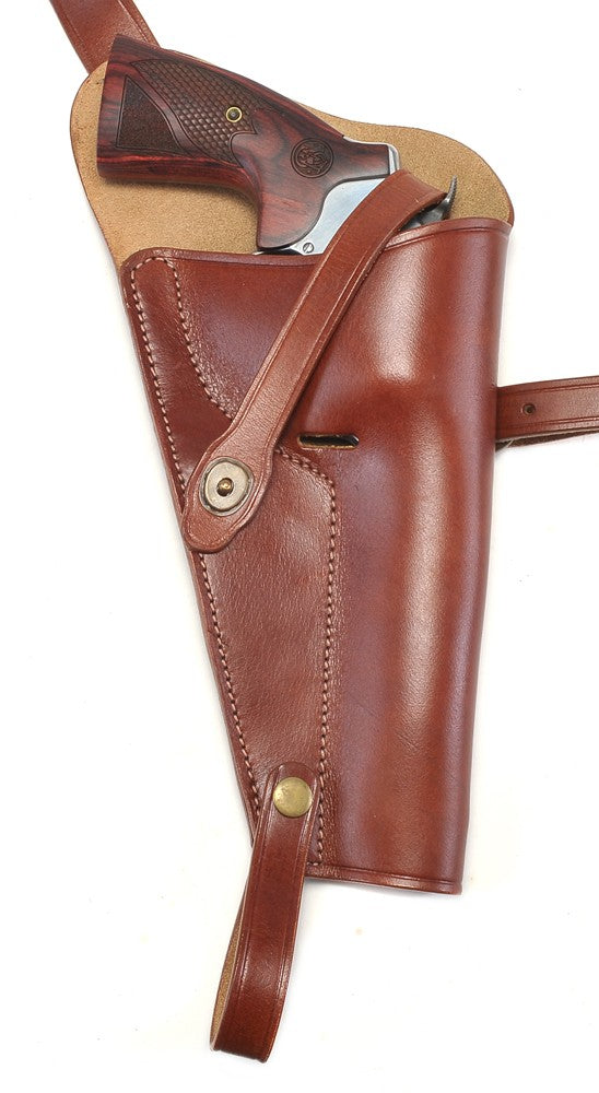Leather Shoulder Holster Fits Smith & Wesson 629 N Frame with Shell Loops
