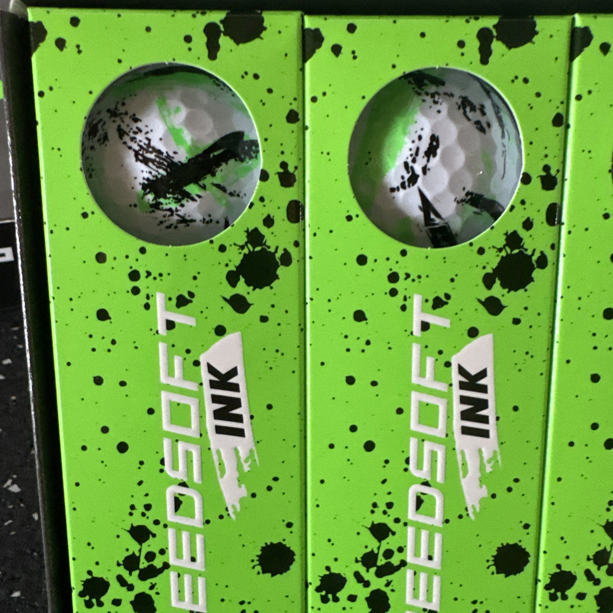 Golf Balls 3 Dozen Speedsoft Ink Green — High Performance Golf Equipment