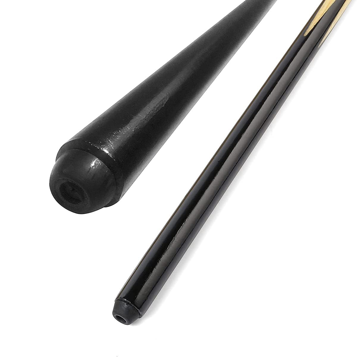 Kids 91 cm Short Pool Cue - 13 mm Tip, ABS Collar, 2-Pack