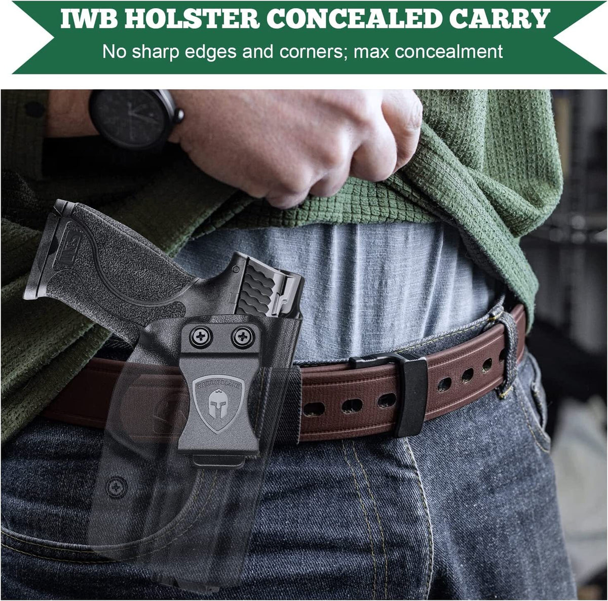 IWB Kydex Holster for S&W M&P 9mm/40 Full Size & Compact - Right Hand