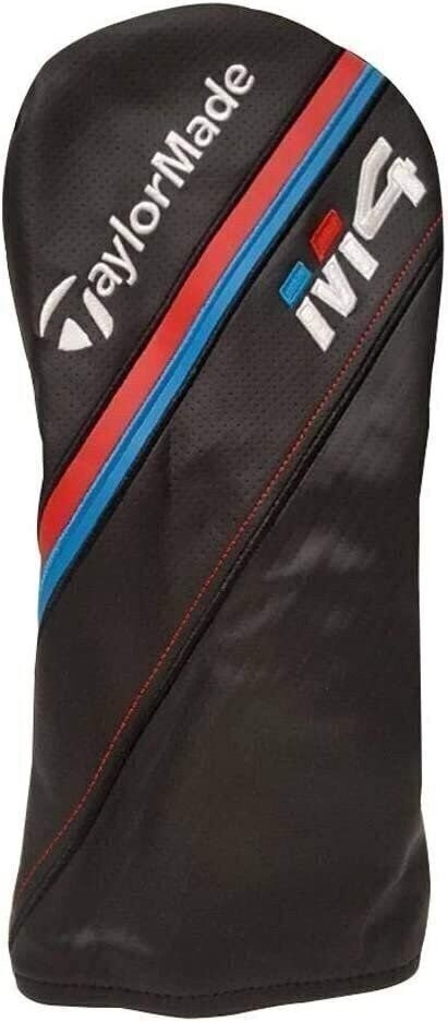 Golf Driver Head Cover for TaylorMade M4 Black Red Blue High-Contrast Stitching