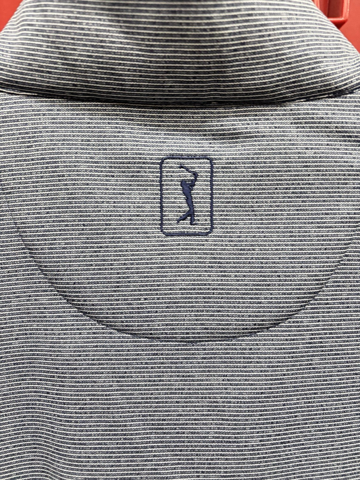 Men's Heather Fleece Quarter Zip Golf Pullover - X-Large
