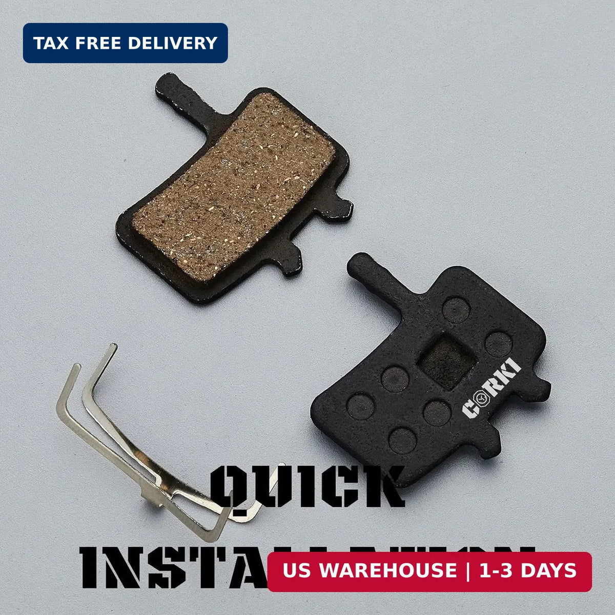 Bicycle Disc Brake Pads for Avid BB7 Juicy 3 5 7 - Resin & Semi-Metallic