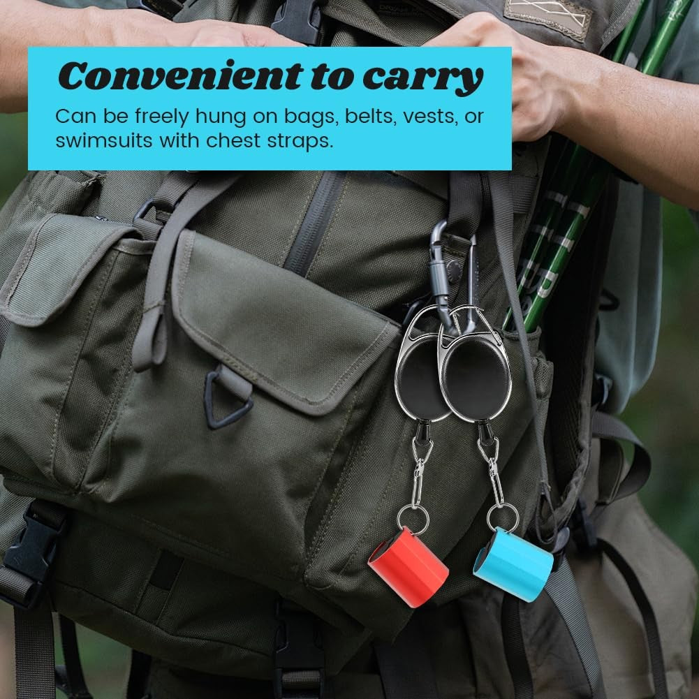 Aluminum Fishing Rod Clip Holder Clamp Set – Hands-Free, Universal Fit