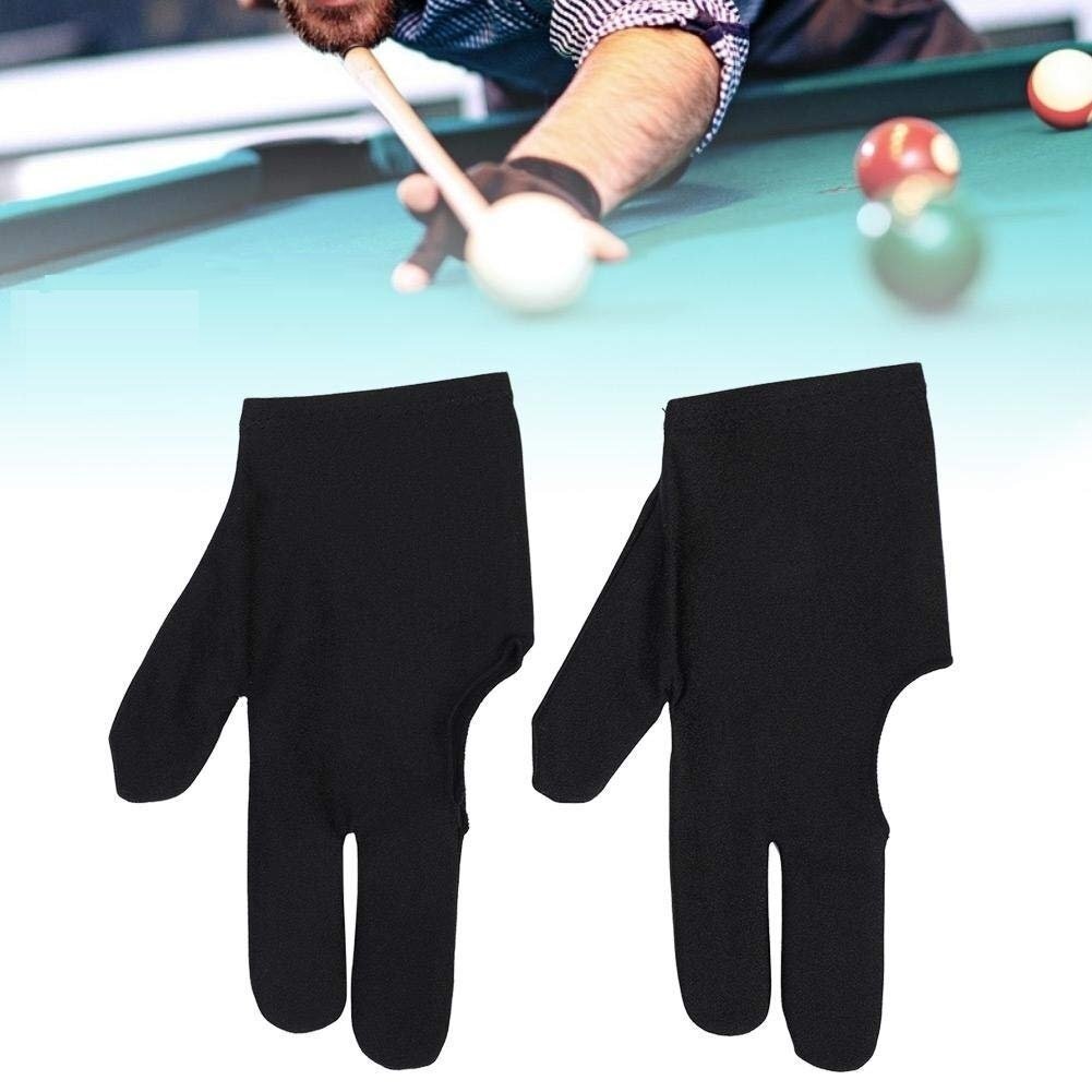 5Pcs Billiard Gloves – Three-Finger Left/Right Hand Gloves for Pool & Snooker