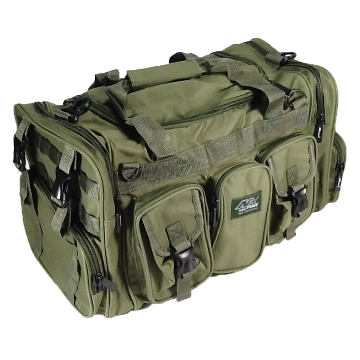 22-Inch Tactical Range Bag with Multiple Compartments and Water-Resistant Material