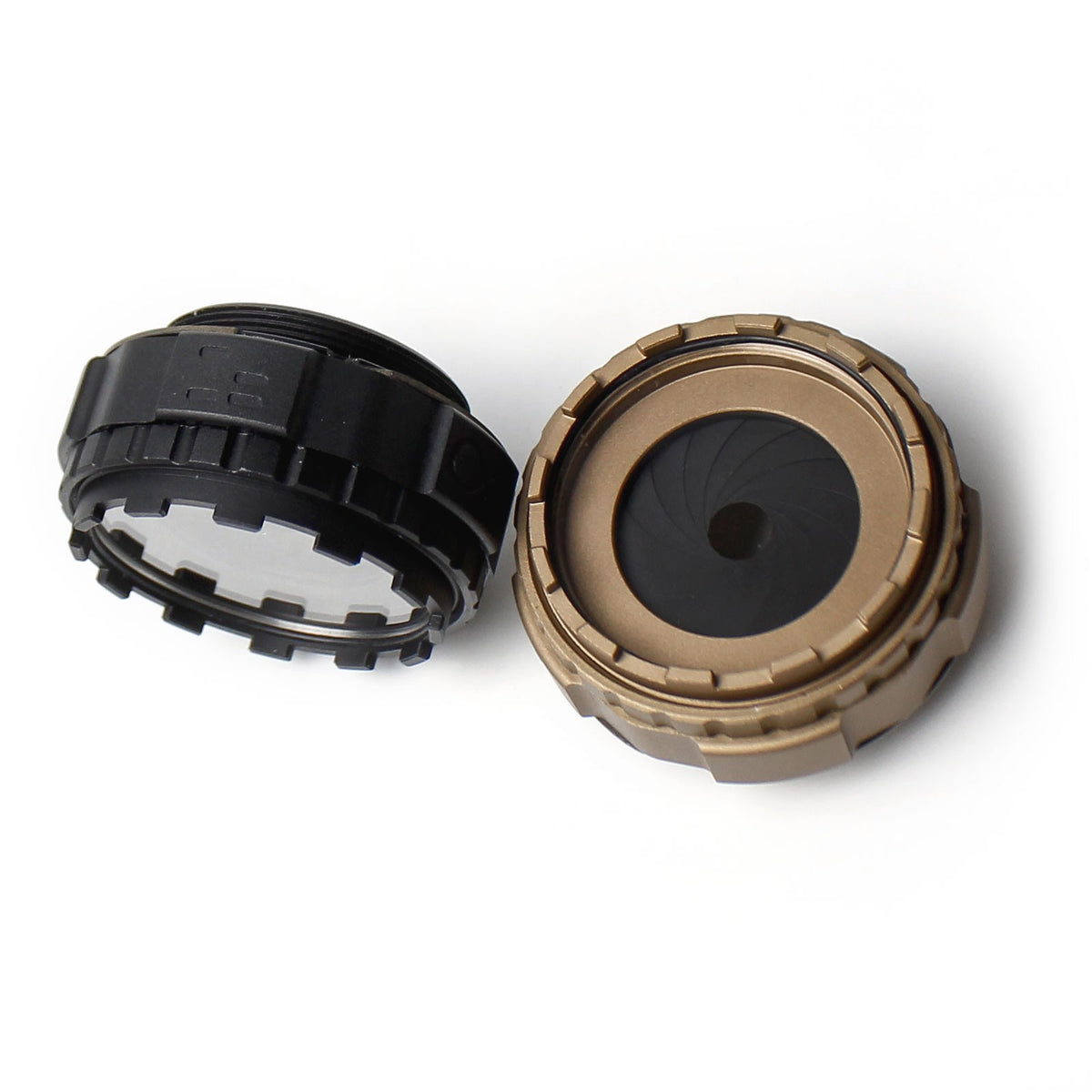 Adjustable Night Vision Scope Cover for PVS-14 PVS-31 Goggles - Durable Aluminum