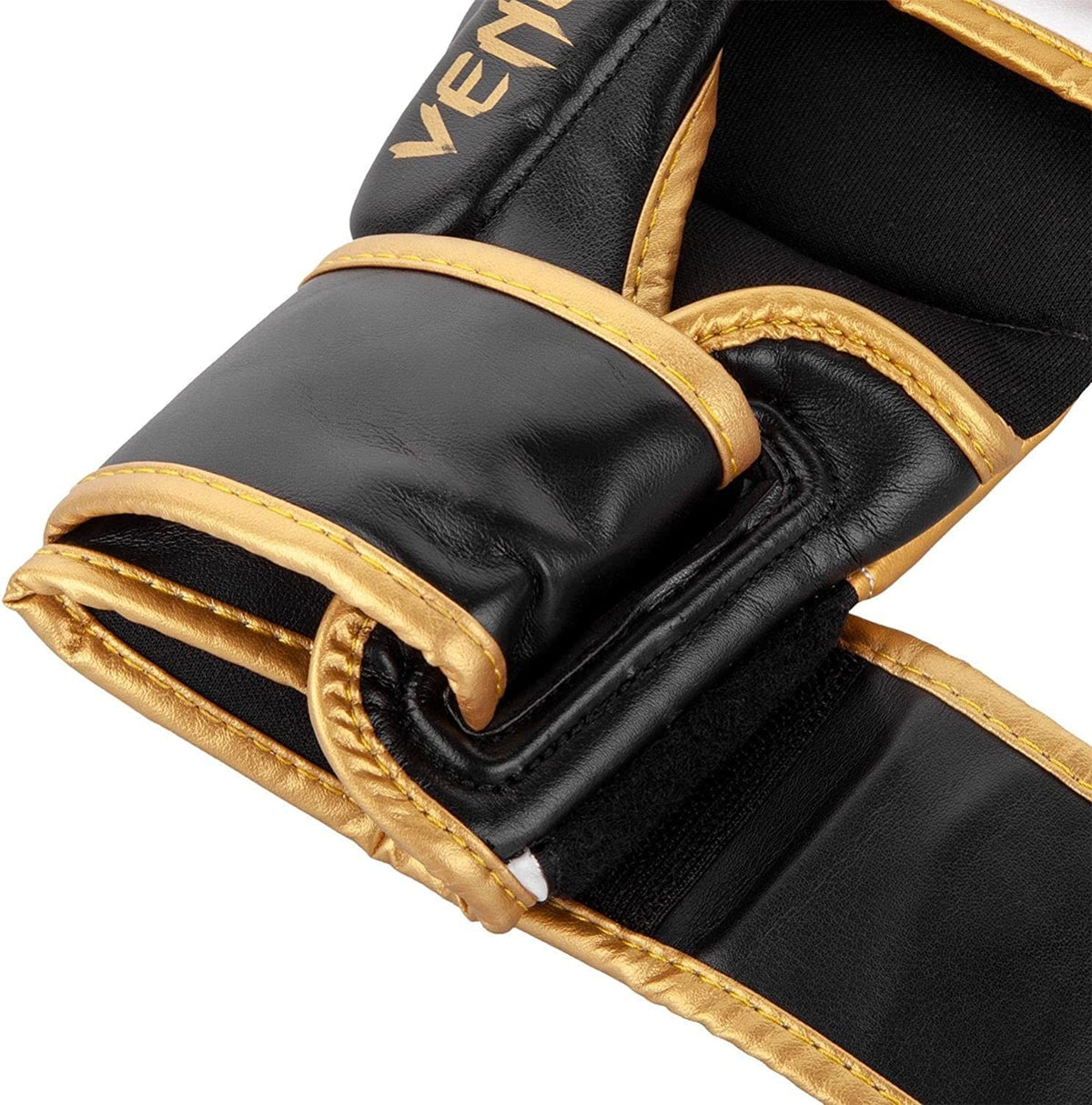 Venum Challenger 3.0 Sparring Gloves - White Black Gold - L/XL