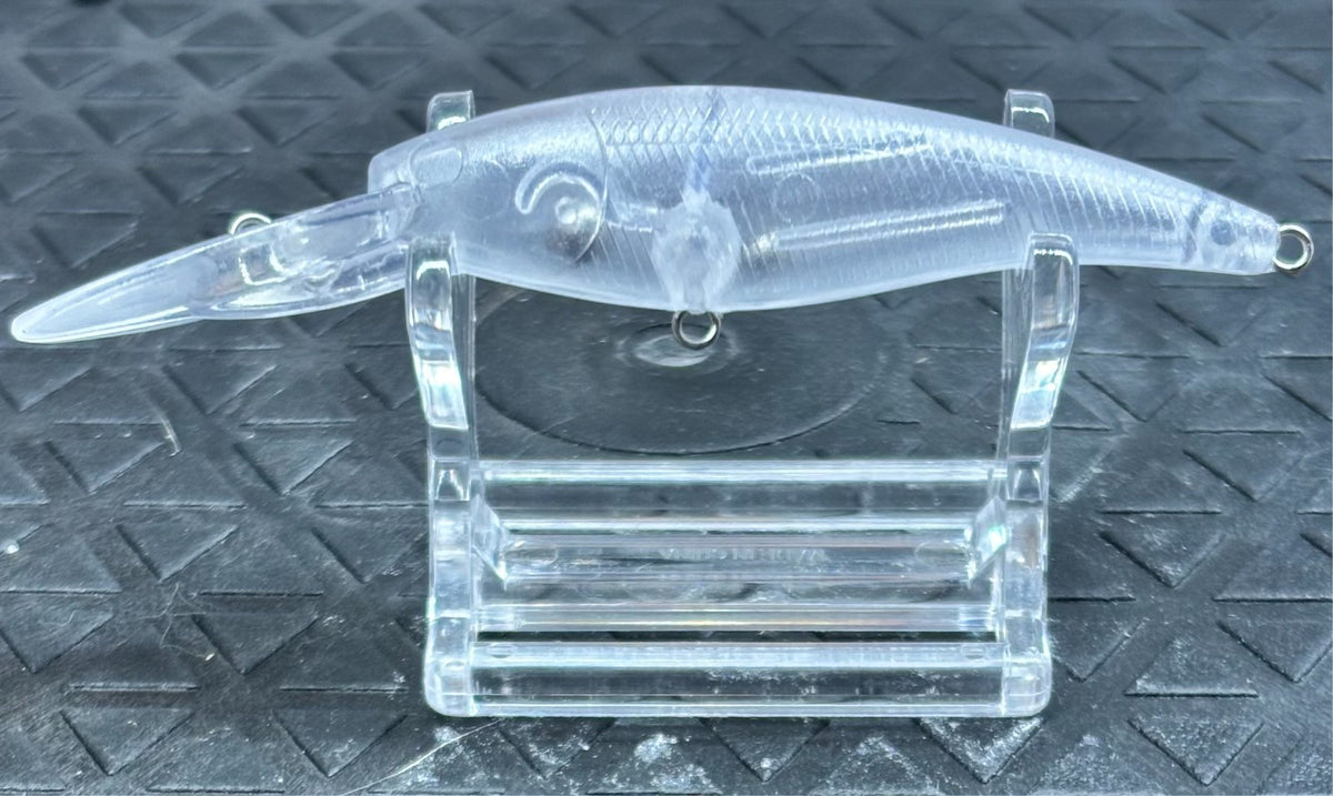 Unpainted Fishing Lure Bodies 3.5 Inch 1/4oz Pack of 10