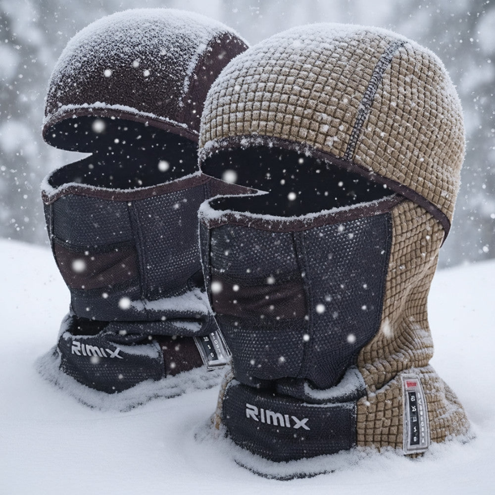 Full Face Ski Mask Balaclava for Winter Outdoor Activities Windproof Thermal Fleece