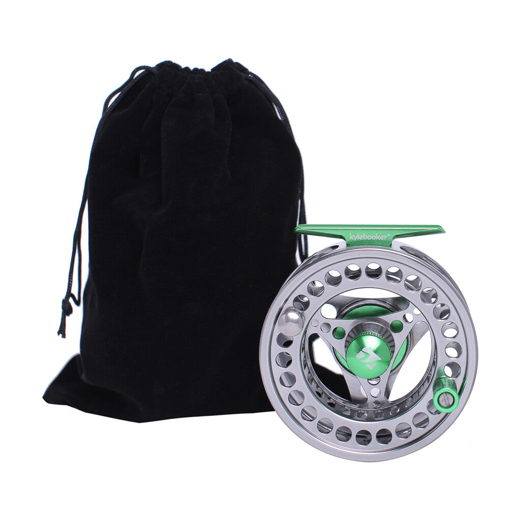 Fly Fishing Reel Large Arbor CNC Aluminum Alloy Body 5/6 7/8WT