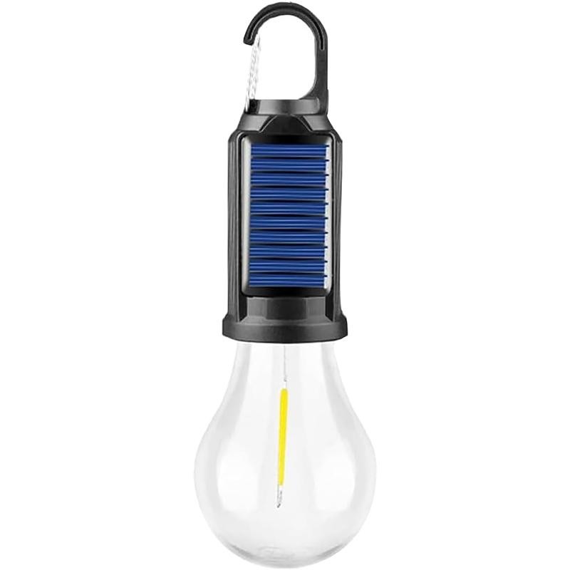 Rechargeable Solar Hanging LED Tent Light Waterproof Camping Lantern