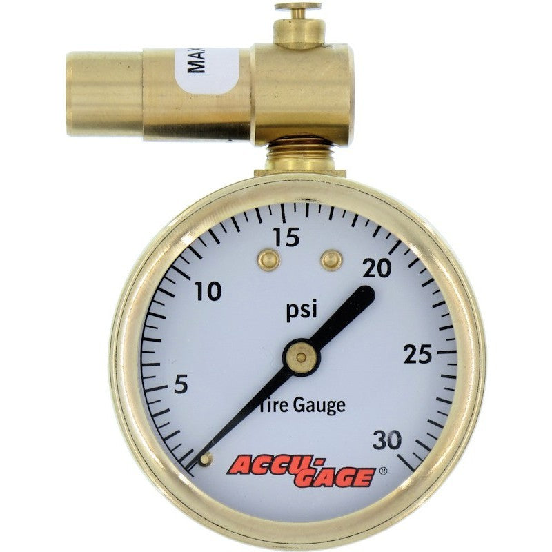 Low Pressure Bicycle Tire Gauge for Fat Bikes Presta Valve 0-30 PSI