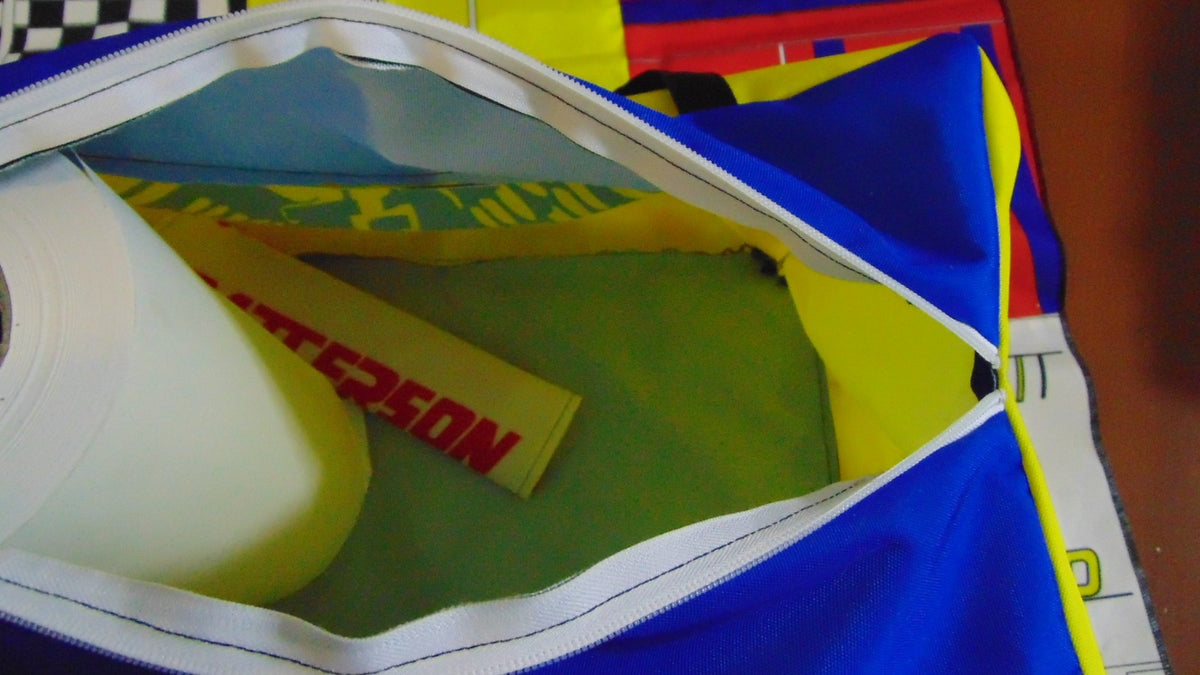 Old School BMX Helmet & Jersey Hand Bag - 80s BMX Gear, Custom Colors