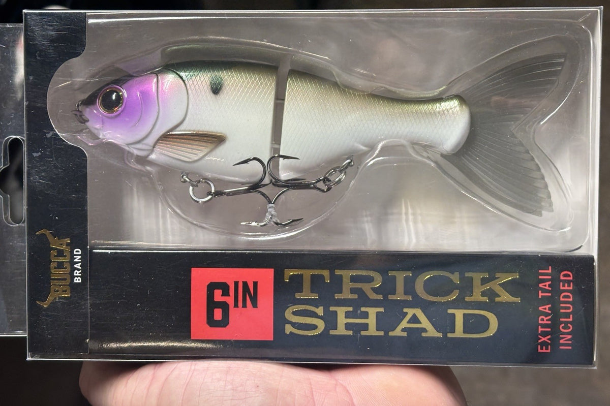 6-Inch Trick Shad Soft Plastic Lure - 1 5/8oz Gizzard Magic Slow Sinking Bait