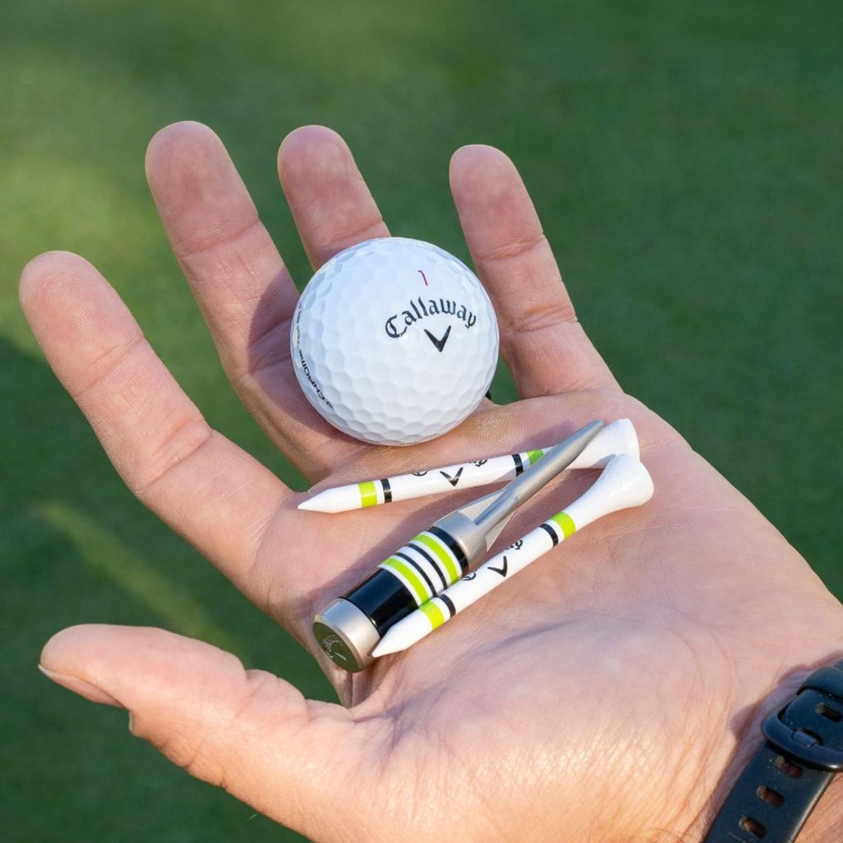 Golf Divot Repair Tool with Lime Ferrule - Callaway